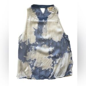 Nation LTD Blue and White Tank Top